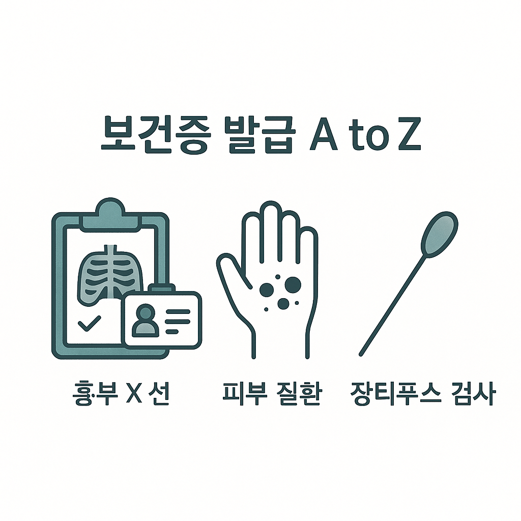 보건증 발급 소요 시간은?