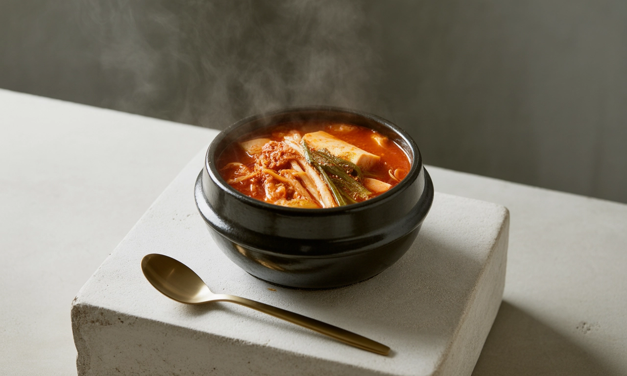 김치찌개를 15분 만에 완성하는 초간단 비법 공개