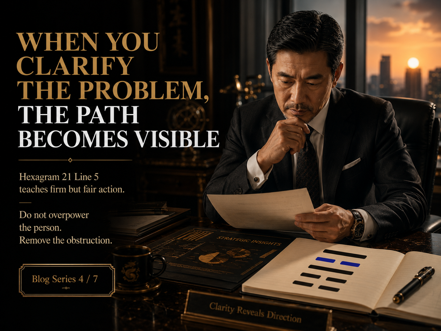 The Problem You Keep Avoiding May Be Costing You Money ❘ I Ching Hexagram 21 Line 5