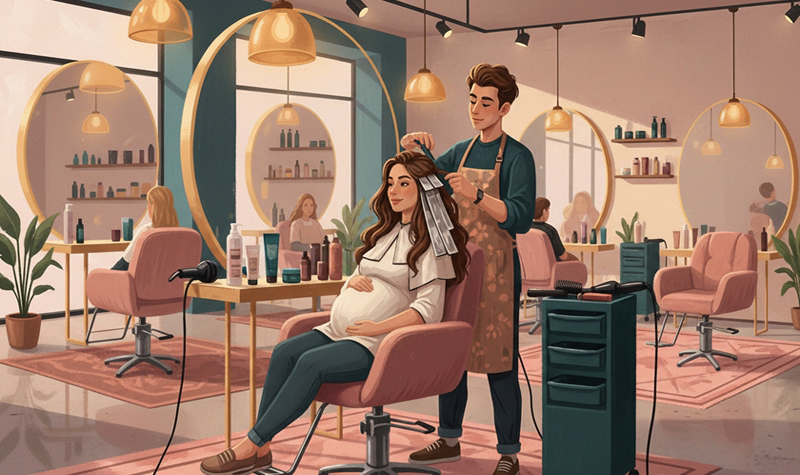 임산부 염색 가능 시기