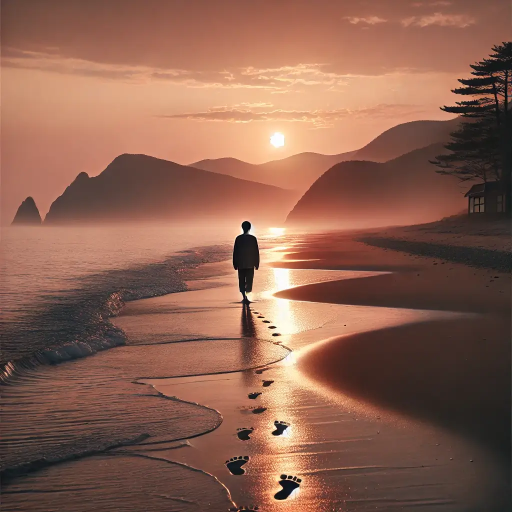 혼자 걷는 무의도 트래킹 길