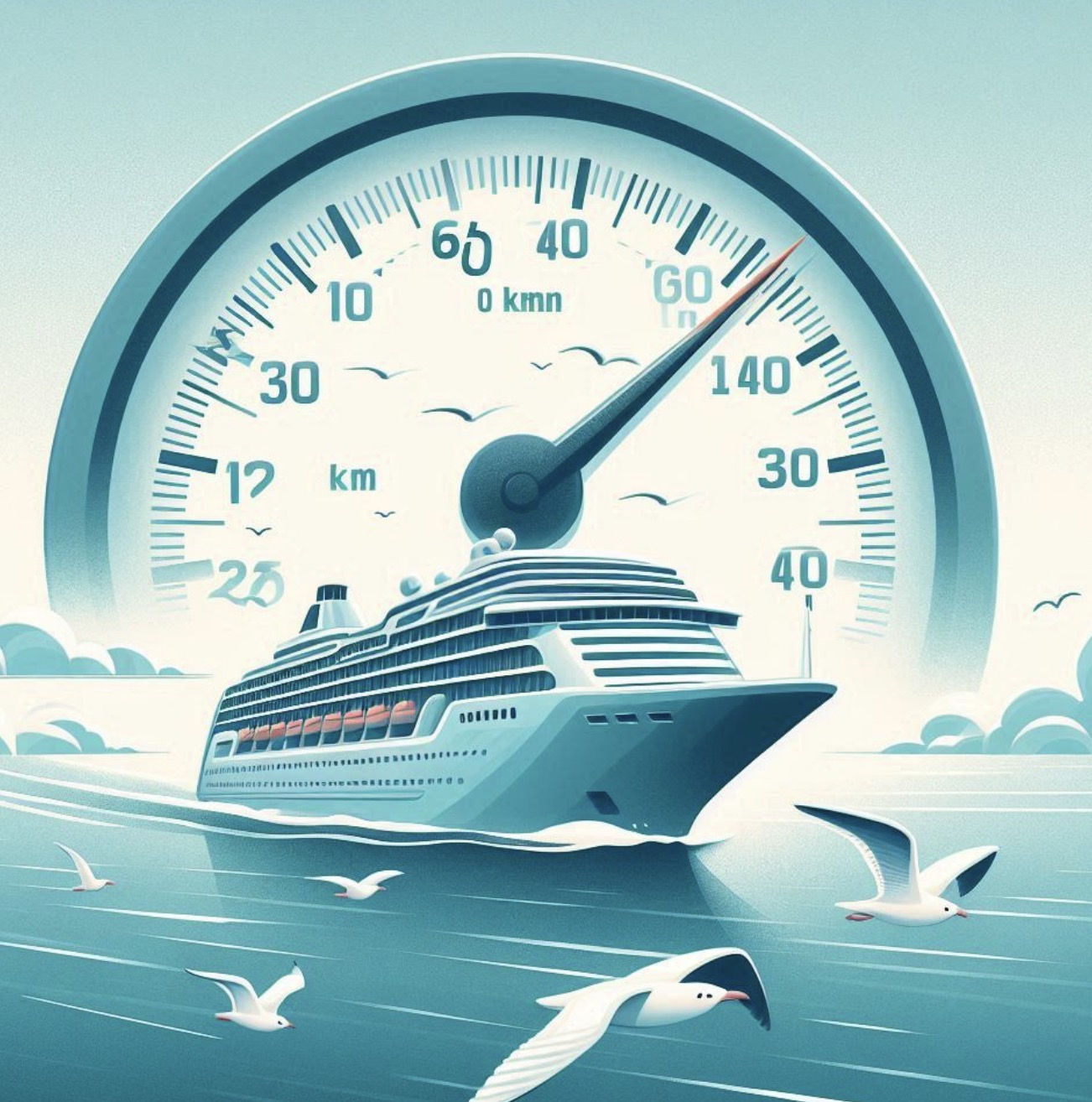 1해리 1노트 속도는 몇 킬로일까? 배의 평균 속도는?