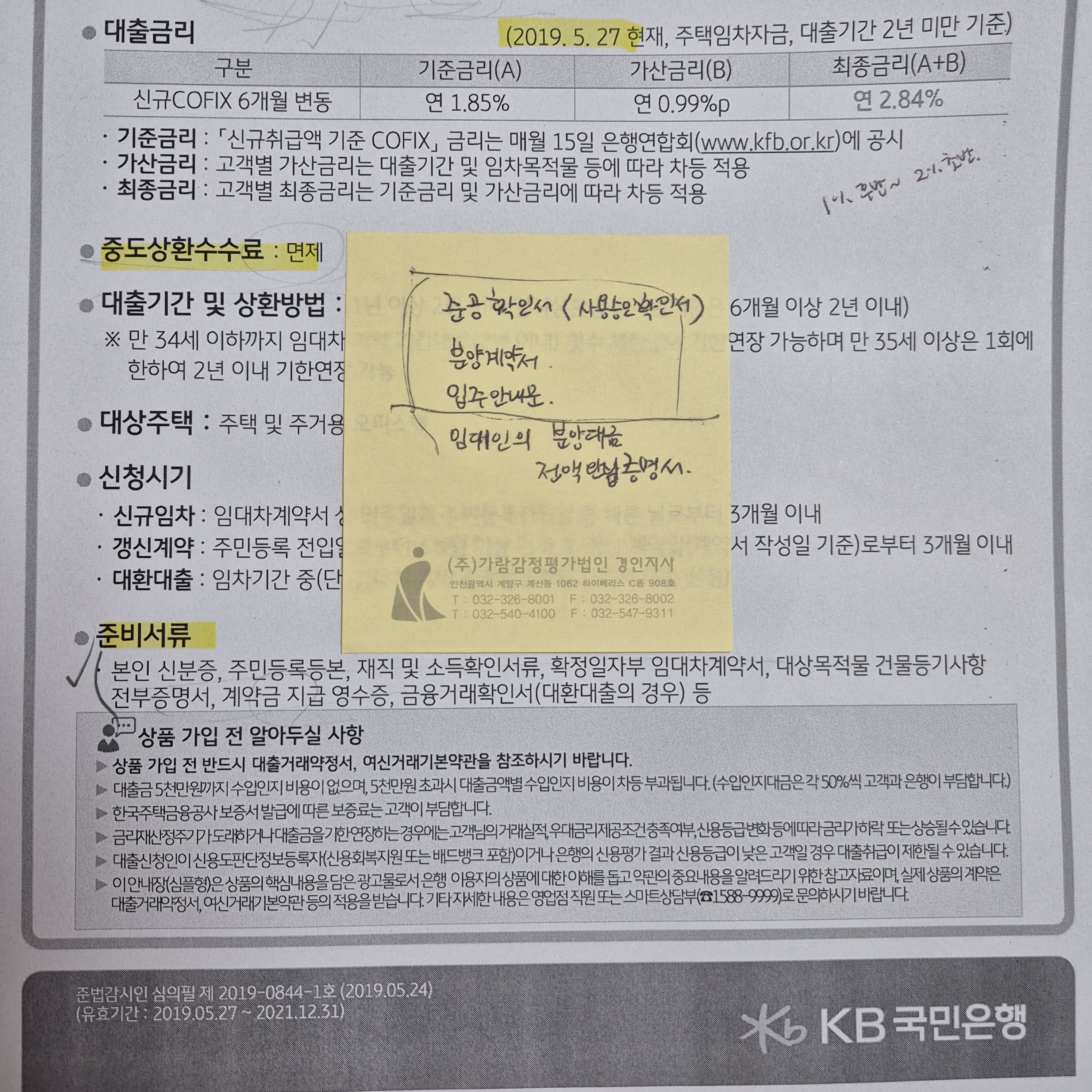 Jeonse loan approval process time 전세대출 심사기간