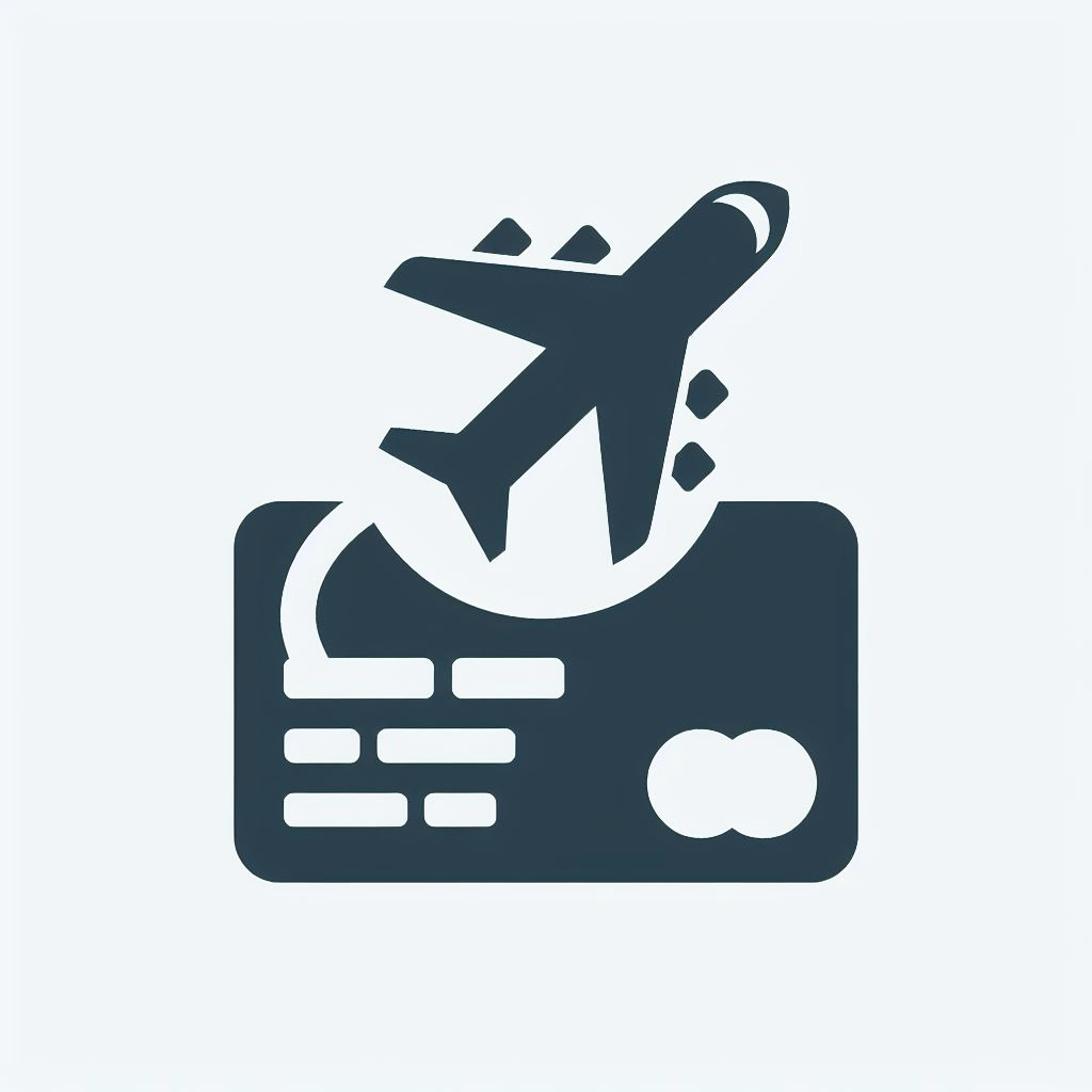 비행기 신용카드 로고 4