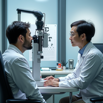 안과 검진 받기