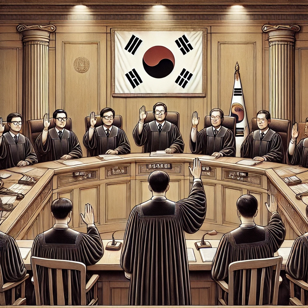 위헌정당 해산 제도 헌법재판소 판결 이미지