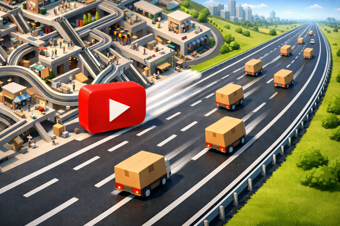 복잡한 구매 경로를 단축시키는 유튜브 쇼핑 고속도로