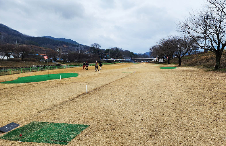 곡성 오곡파크골프장. 전남 곡성군 오곡면 오지리 1444-1