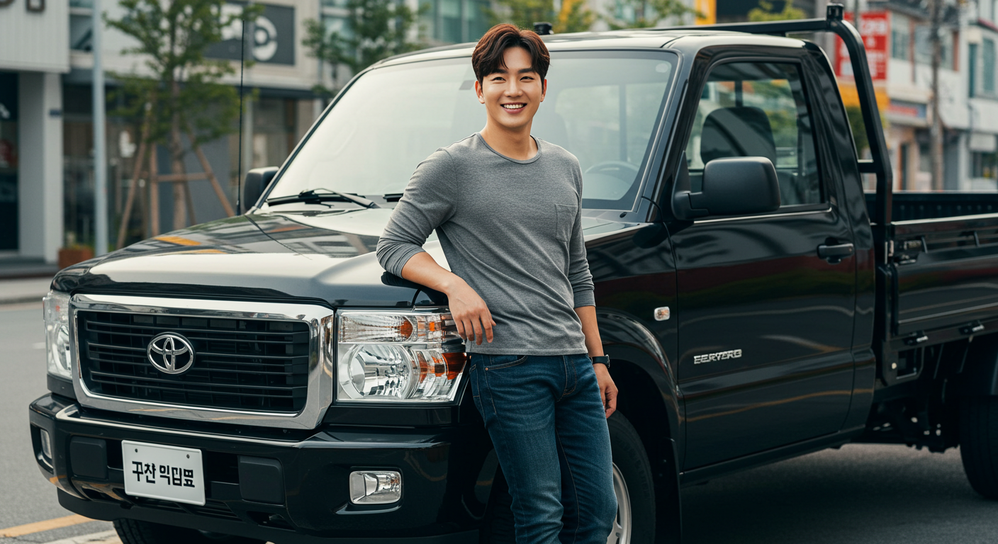 1톤 트럭 렌트 대여비용