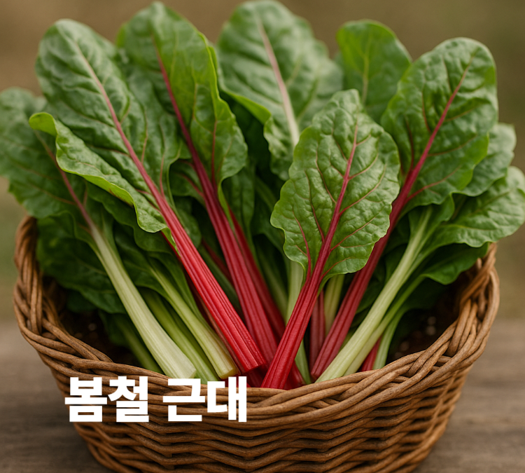 시력보호 세포재생 노화방지 혈압조절 봄철 근대 효능