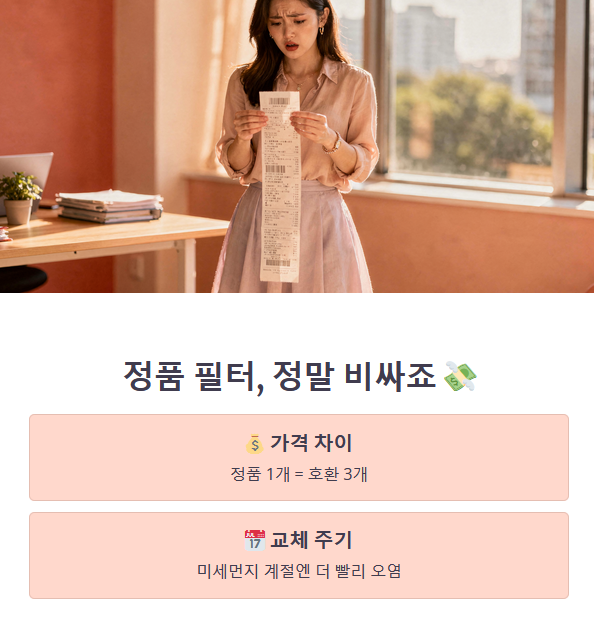 블루스카이 호환 필터를 찾는 이유