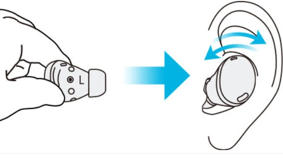 올바른-갤럭시-버즈-착용법