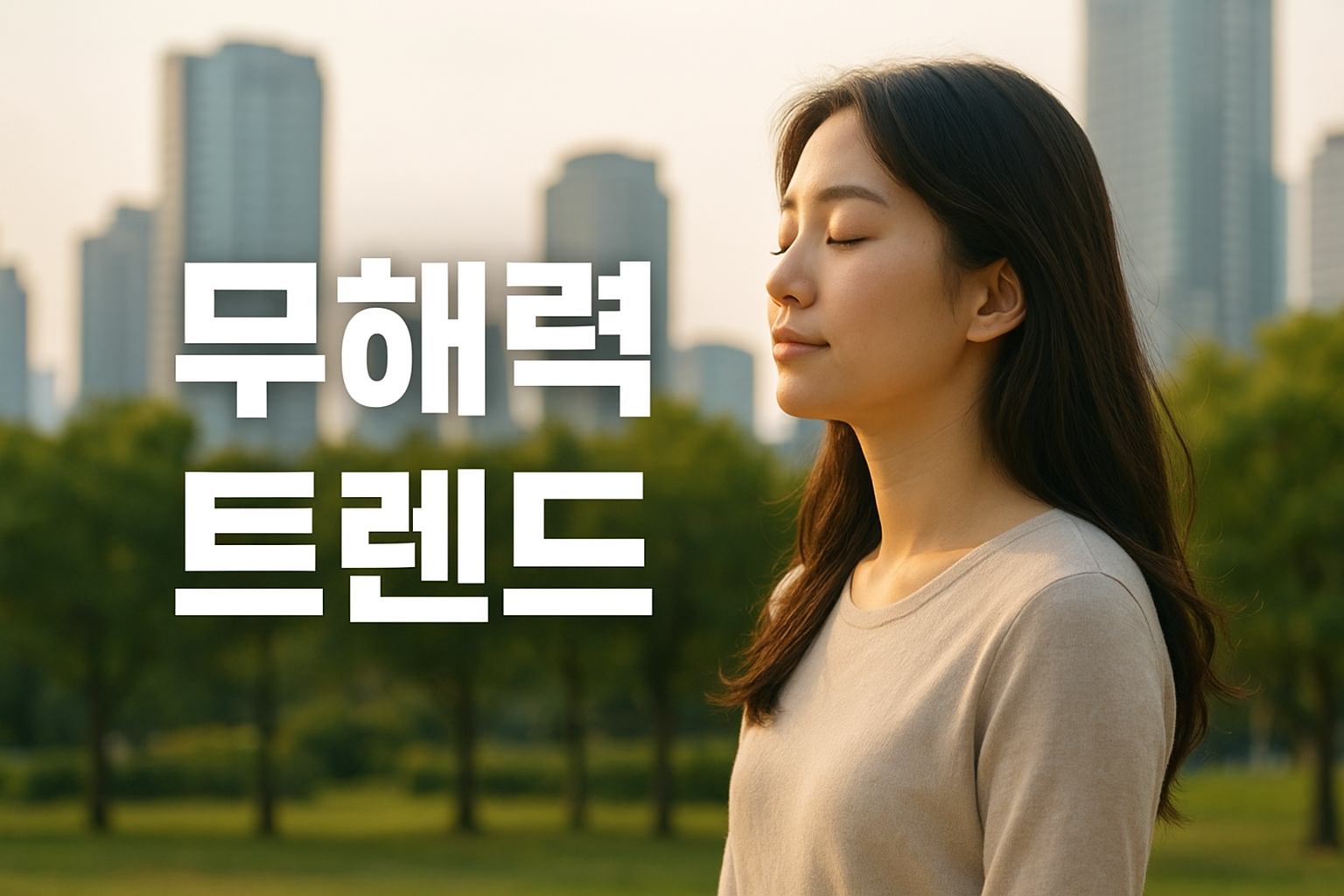 무해력의 의미와 트렌드