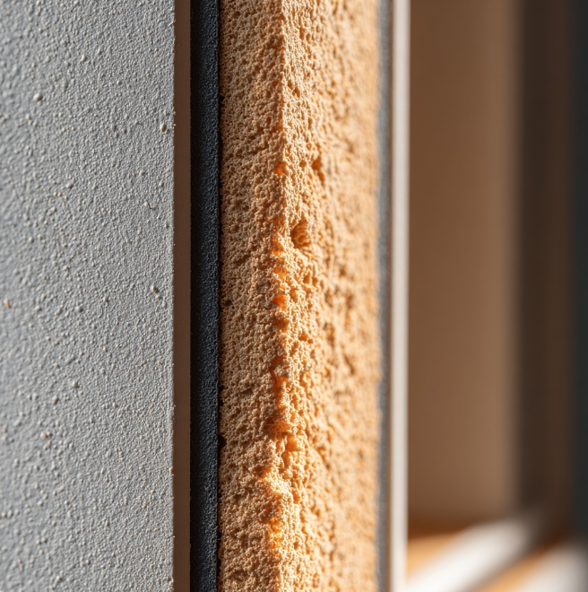 문틈 단열재 시공 이미지