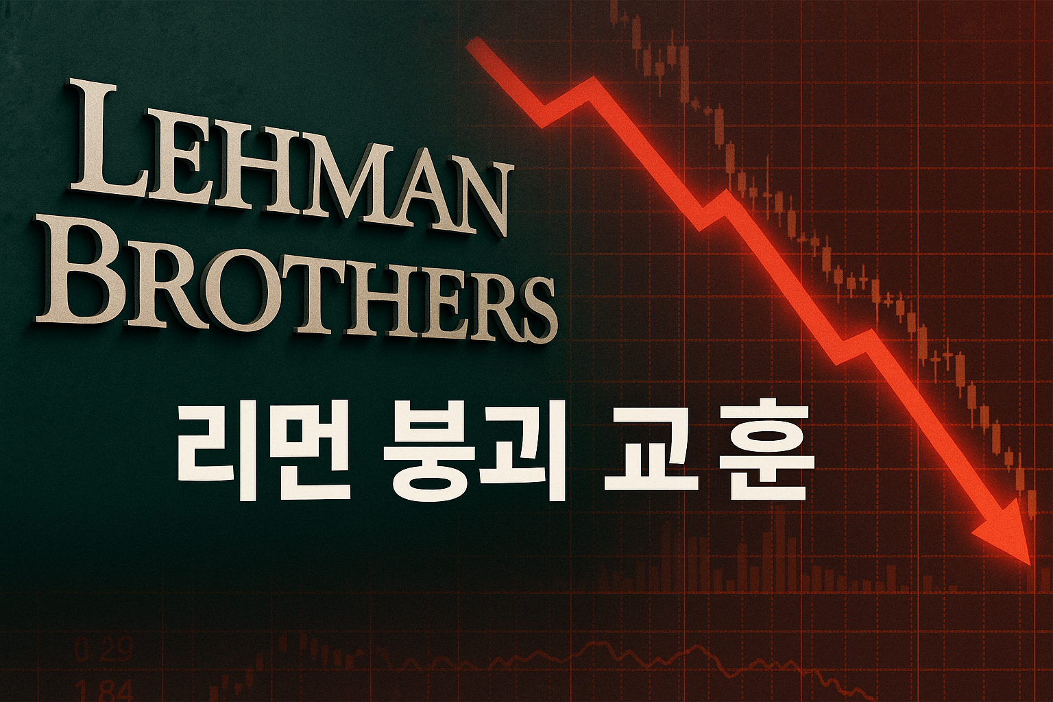 리먼 브라더스 파산 📉 2008 금융위기가 남긴 진짜 교훈