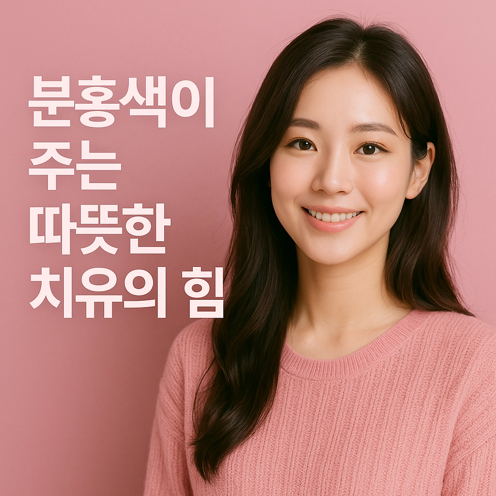 분홍색이 주는 따뜻한 치유의 힘