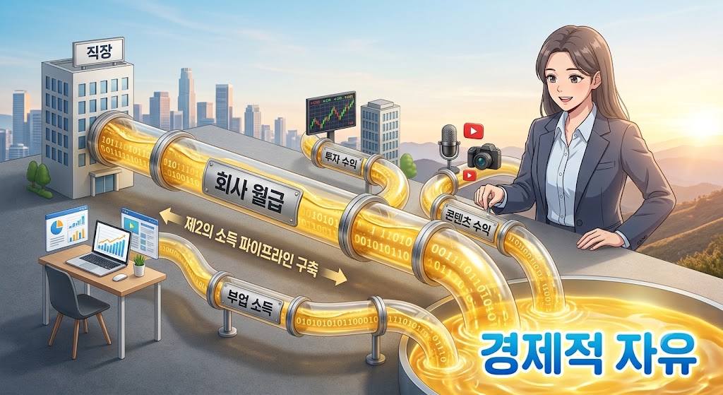 회사 월급 외에 제2의 소득 파이프라인을 구축해야 하는 진짜 이유