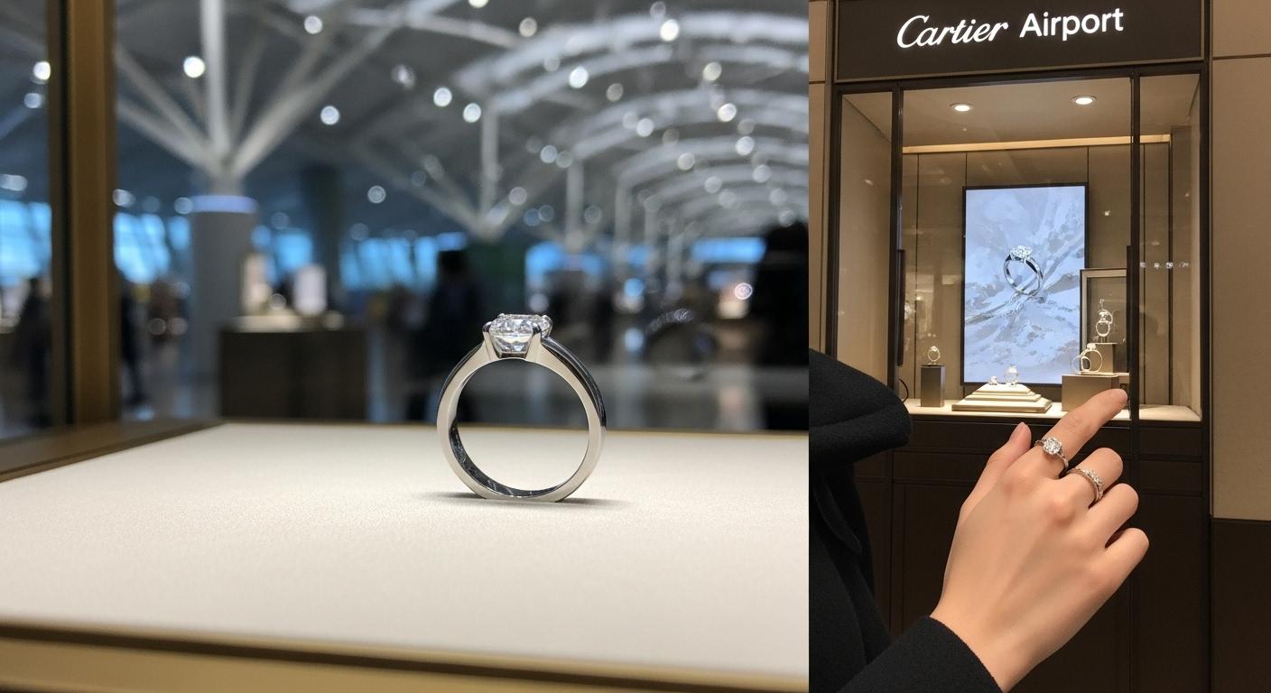인천공항 까르띠에 반지