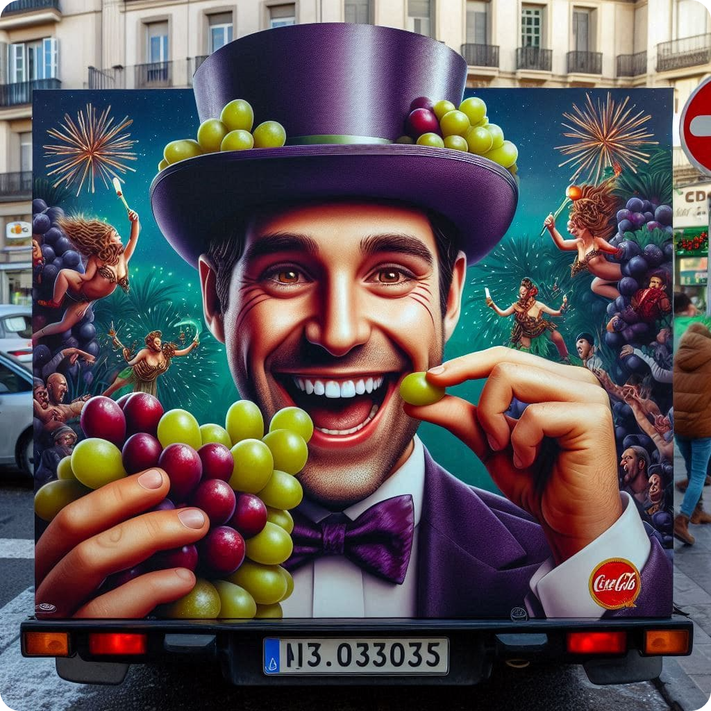 twelve grapes, spain