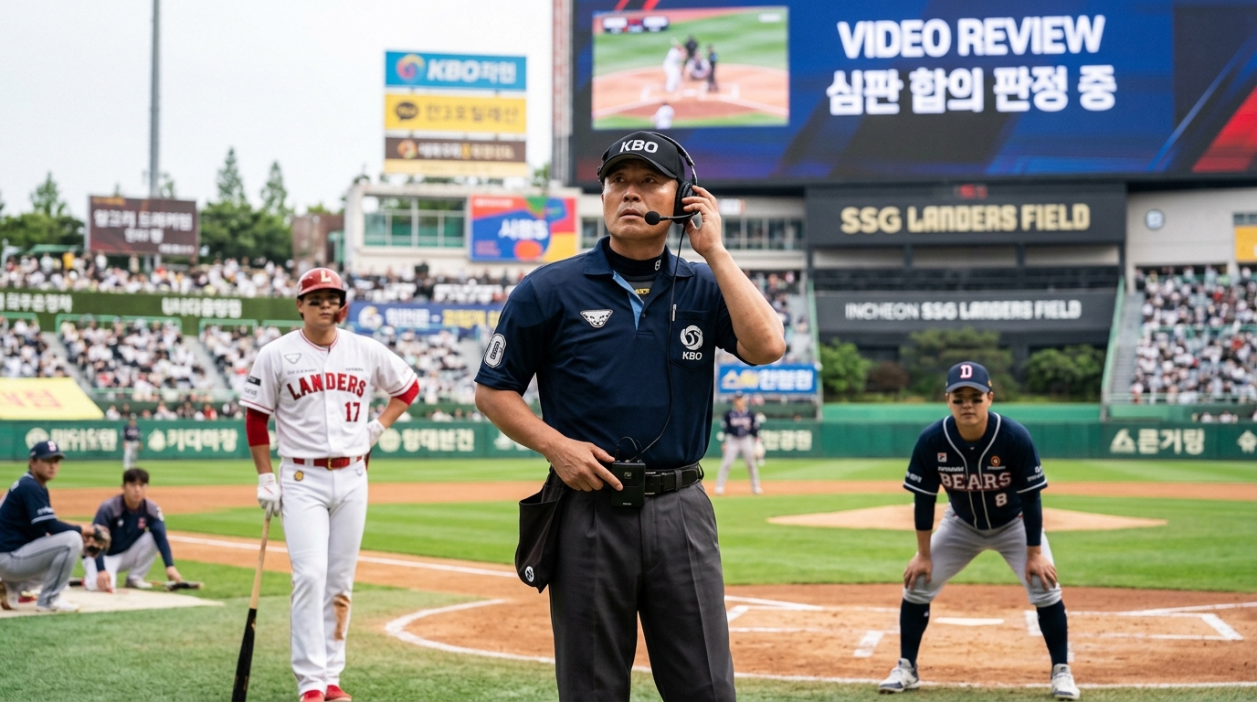 KBO 프로야구, 심판의 역할과 오심 논란 관련 사진1