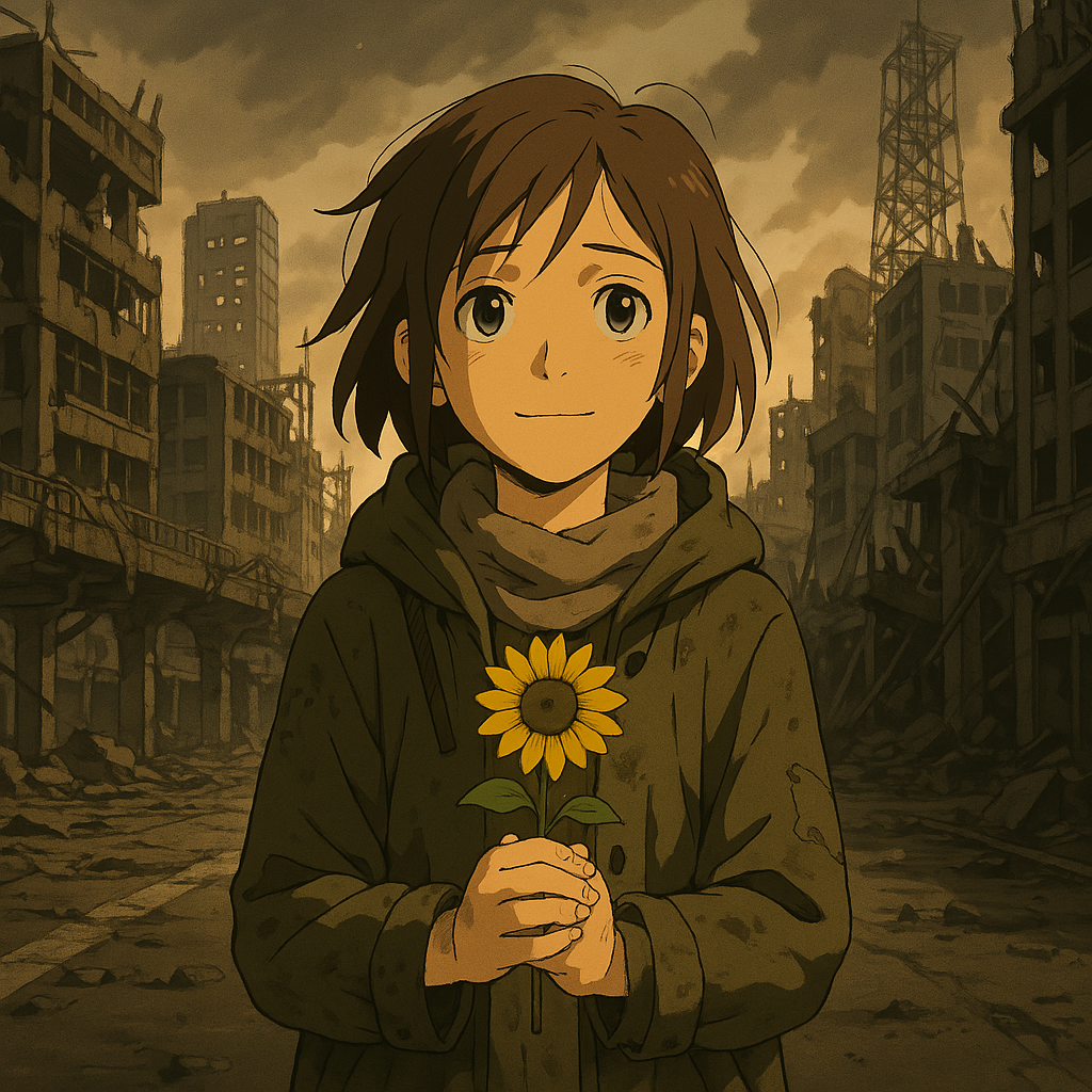 디스토피아 속 희망을 그린 애니메이션 관련 사진