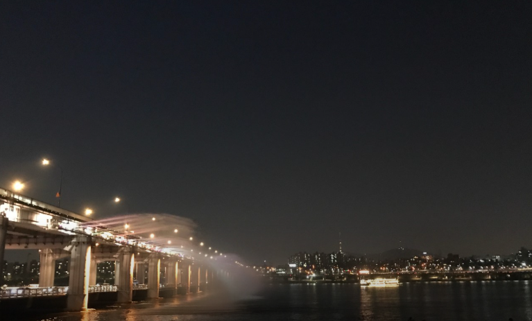 서울 야경 명소 반포한강공원