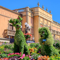 디즈니 테마파크의 정원,핼러윈,음식 페스티벌