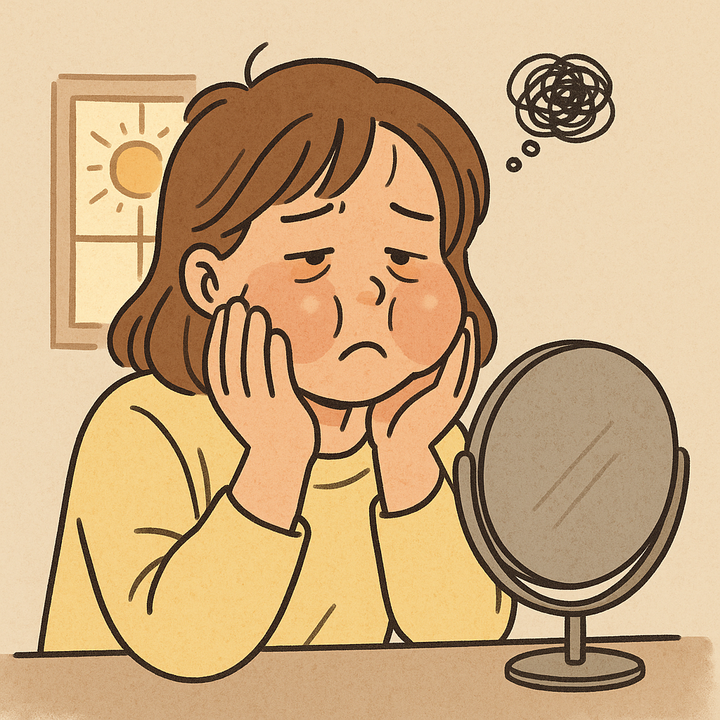 아침 얼굴 많이 부을 때