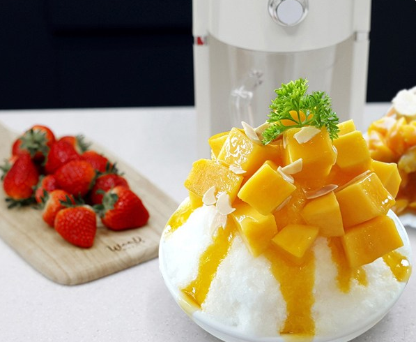 망고요거트 빙수