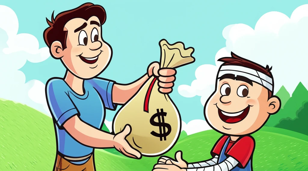 2025년 보은군 의로운 군민 위로금..