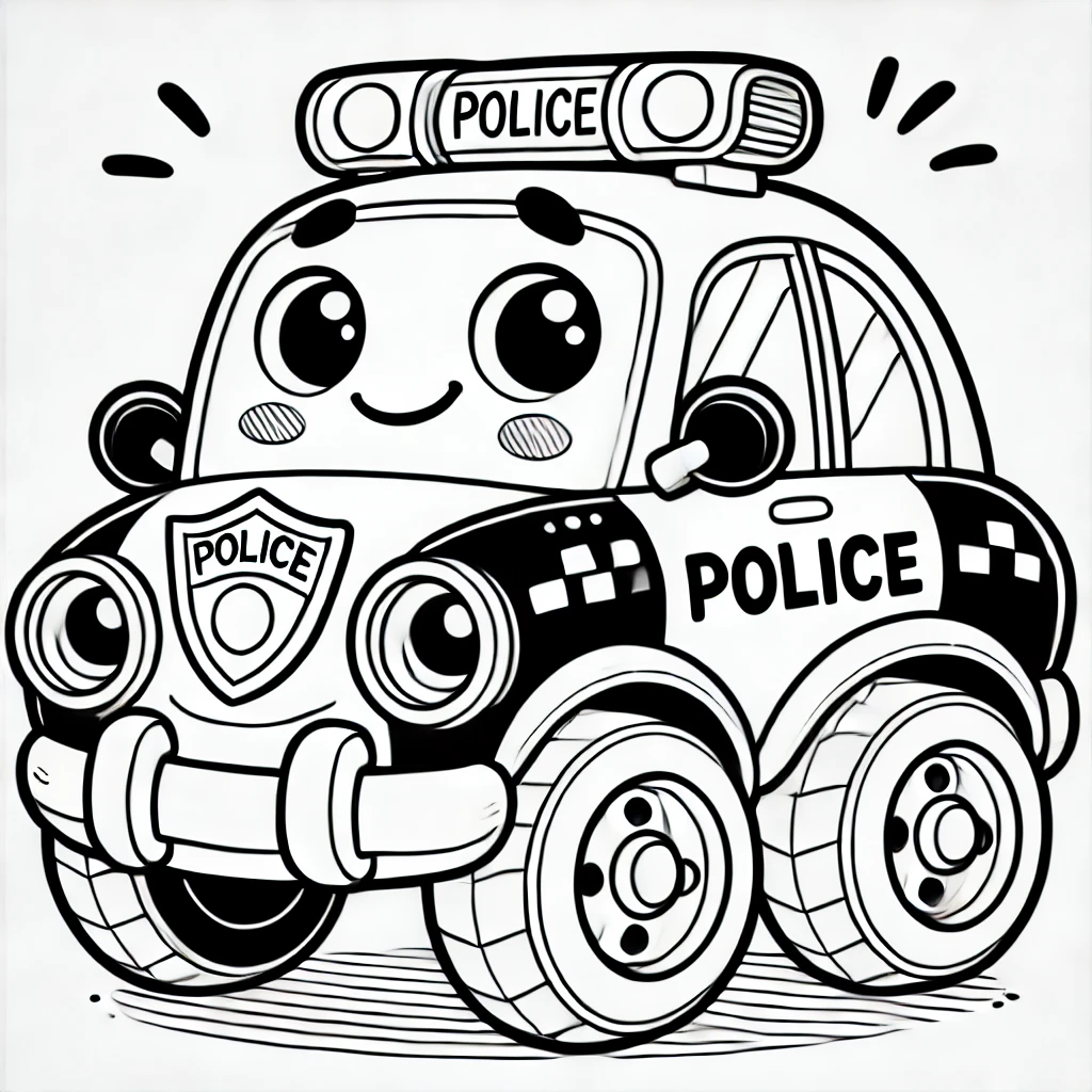 더 귀여운 경찰차