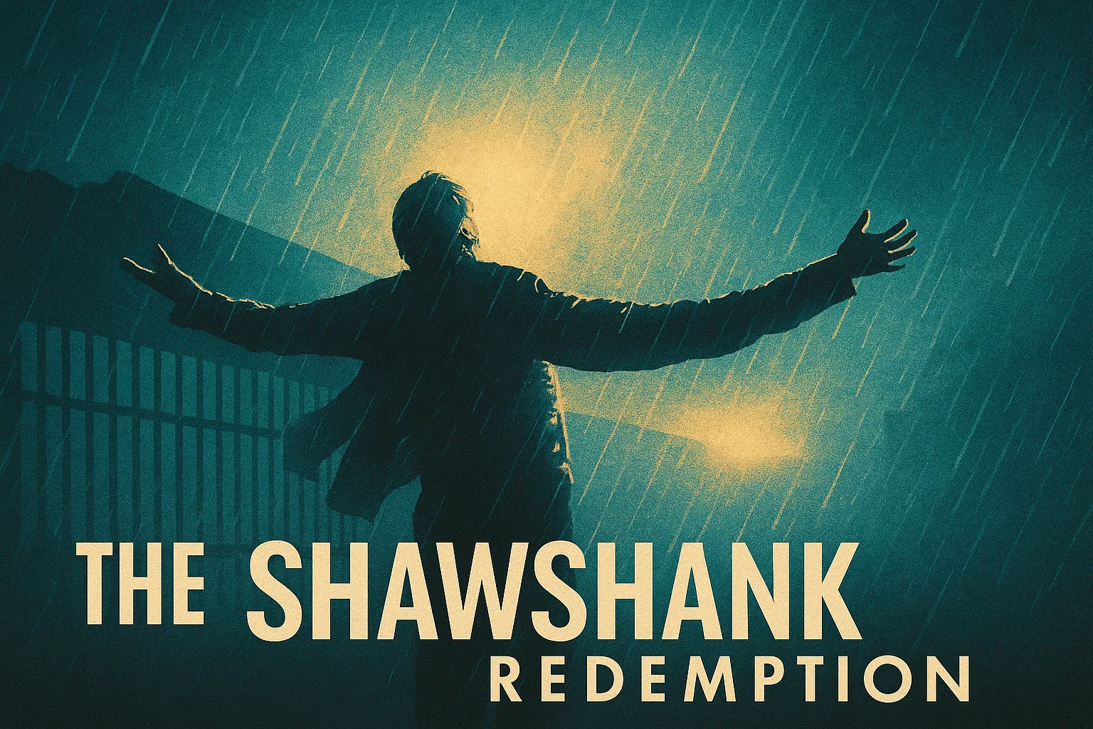 영화 쇼생크탈출 일러스트 이미지