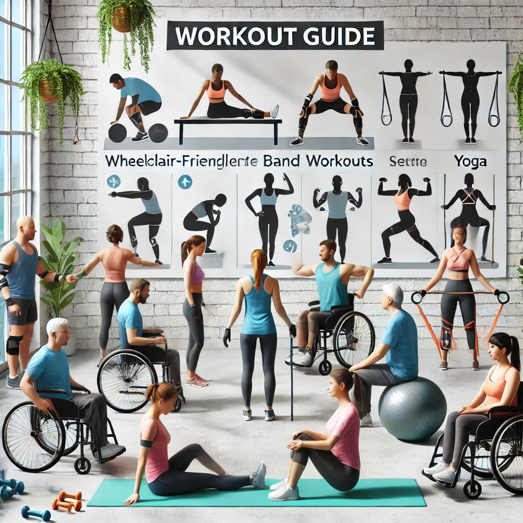 장애인을 위한 운동 가이드 관련 사진