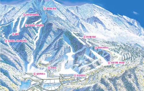 무주덕유산리조트 스키장 실시간 웹캠