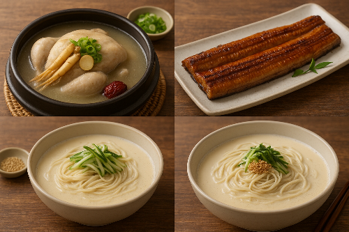 여름 제철 보양 음식