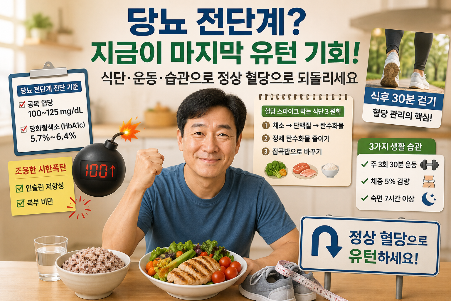 당뇨 예방을 위한 생활 수칙