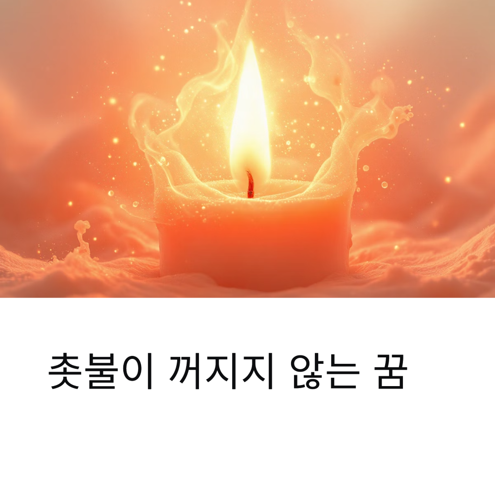 촛불이 꺼지지 않는 꿈