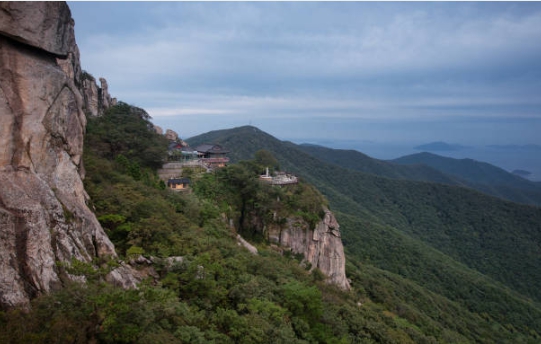 남해 보리암 가서 찍은 멋진 사진