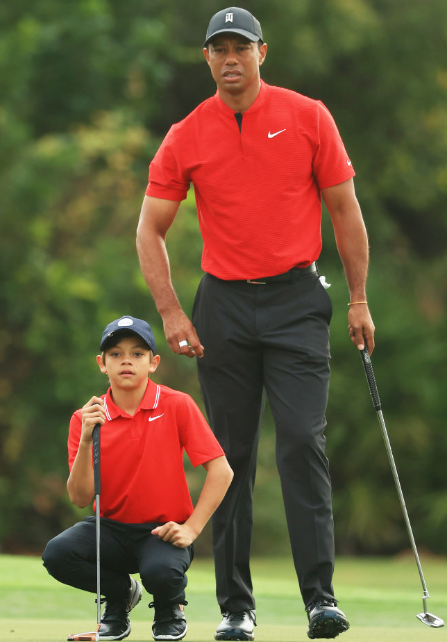 타이거 우즈 아들