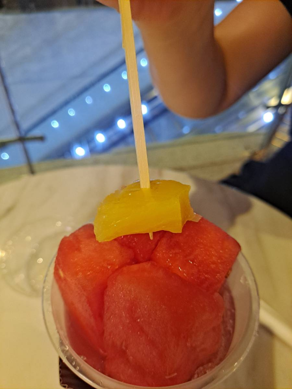 베브릿지 파인애플 토핑