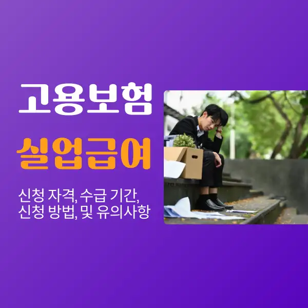 고용보험 실업급여