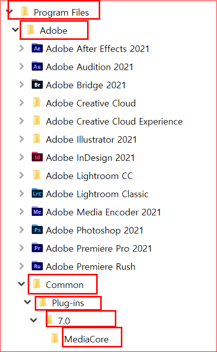 플러그인의 파일 위치