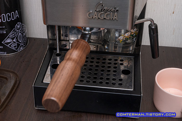 가찌아 클래식 원목 포타필터