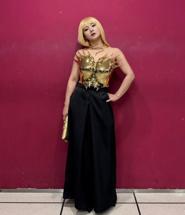 박나래 차량 뒷좌석