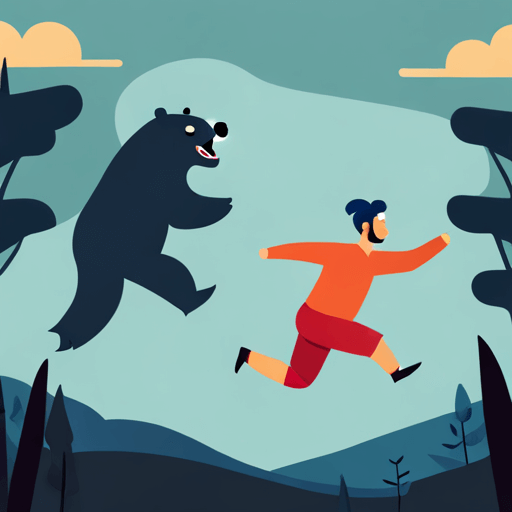 곰한테 쫓아오는 꿈 해몽 해석