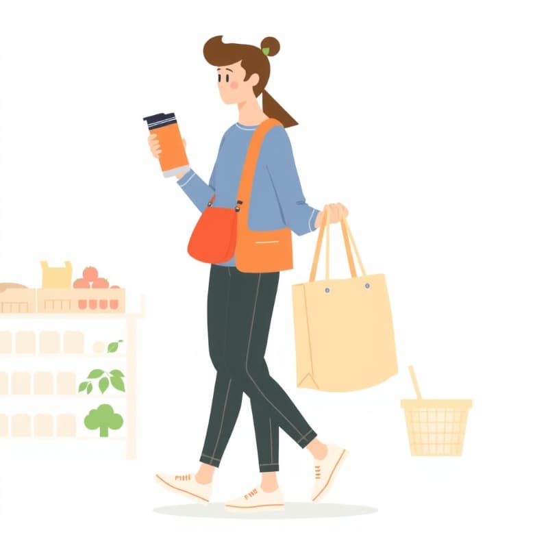 텀블러와 에코백 사용하기