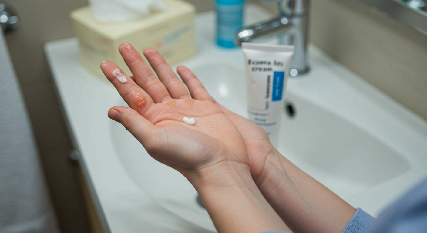 한포진 원인 및 치료 (+ 연고 알아보기)