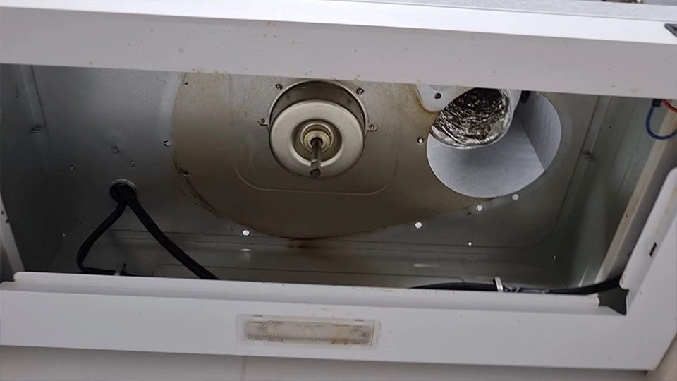 가스렌지 환풍기 기름때