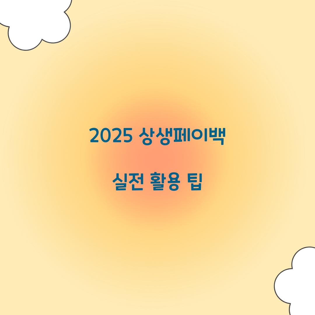 2025 상생페이백