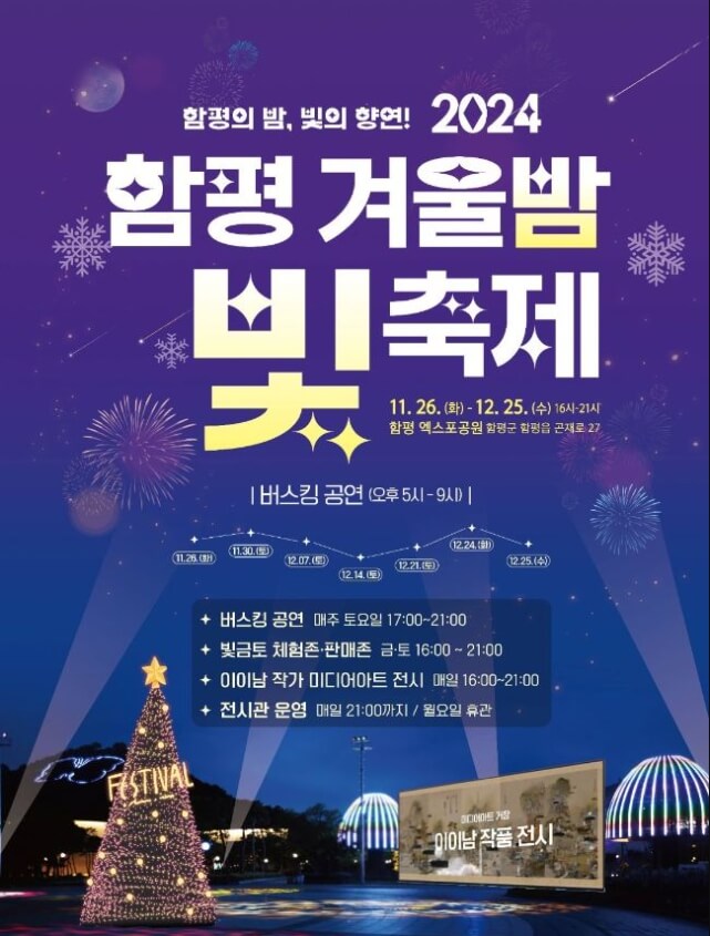함평 겨울빛축제